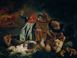 Dante et Virgile aux Enfers