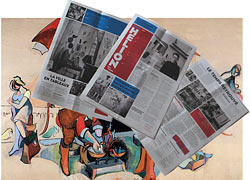agrandir le journal